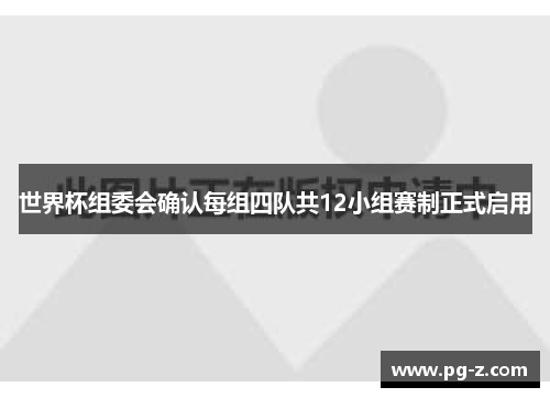 世界杯组委会确认每组四队共12小组赛制正式启用
