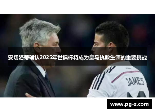 安切洛蒂确认2025年世俱杯将成为皇马执教生涯的重要挑战 安切洛蒂确认2025年世俱杯将成为皇马执教生涯的重要挑战